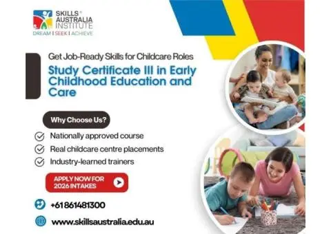 Build a Rewarding Career with Cert 3 Childcare Course Today