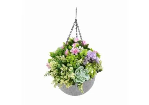 Fake Hanging Plants That Look Real All Year Round