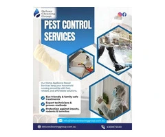 Pest control Brisbane made simple by Deluxe Cleaning Group specialists.