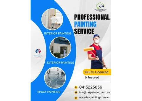 Get Professional Painters in Brisbane by Tas Painting