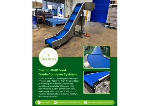 Conveyor System Inspection & Installation Services Australia | Radiant Inspection