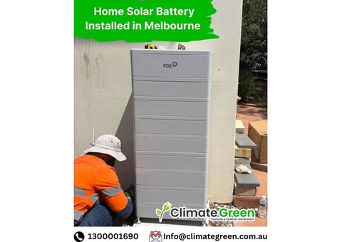 Add a Solar Battery to Your Home – Melbourne