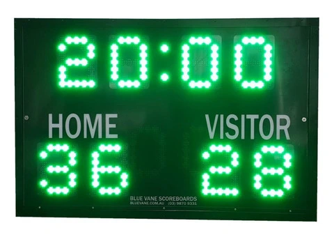 Electronic Scoreboards Melbourne – Reliable LED Scoreboards by Blue Vane