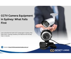 CCTV Camera Equipment in Sydney: What Fails First