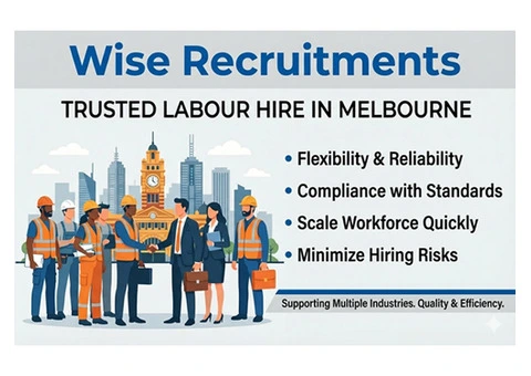 Book Professional Labour Hire Melbourne Today