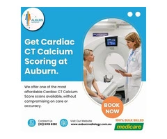 Get Cardiac CT Calcium Scoring at Auburn Radiology. (02) 8315 8292