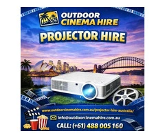 Projector Hire For Outdoor Events, Backyard Movies, And Community Screenings