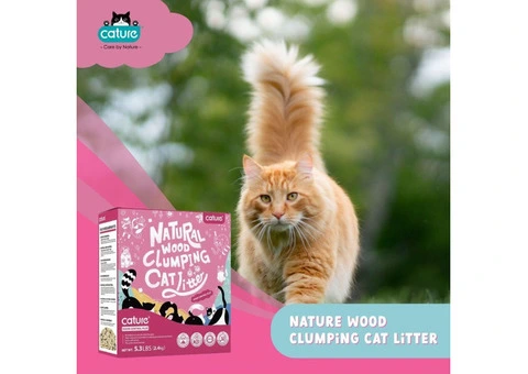 Buy CATURE Wood Clumping Cat Litter at Petservo.