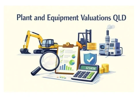 Plant and Equipment Valuations QLD – Certified Valuers