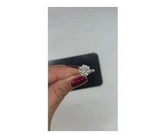 Elegant 3 Ct Diamond Solitaire Ring – Classic Round Six-Prong Engagement Piece