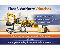Plant and Machinery Valuations – Certified Valuers ACT