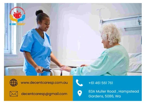 Registered NDIS Provider Adelaide – Decent Care & Services