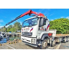 crane truck brisbane 13t plus | otmtransport.com.au