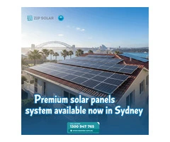 Premium solar panels system available now in Sydney