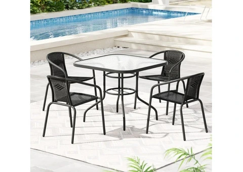 Gardeon 5-Piece Outdoor Dining Set – Stylish & Durable