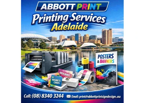 Reliable Printing Services Adelaide Businesses Trust for Everyday Print Needs
