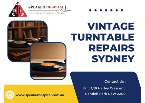 Vintage Turntable Repairs Sydney