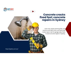 Concrete cracks fixed fast: concrete repairs in Sydney