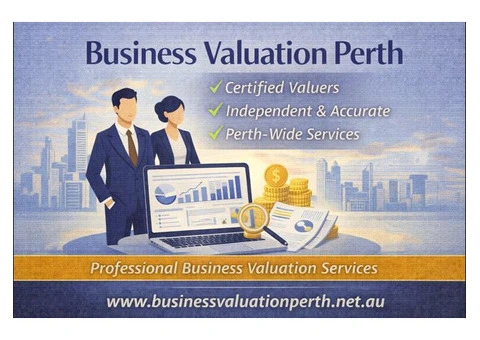 Business Valuation Perth – Certified & Independent Valuers
