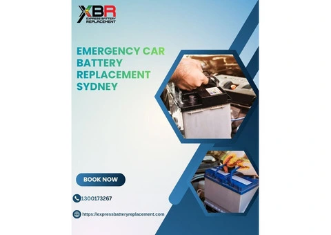 Emergency car battery replacement Sydney
