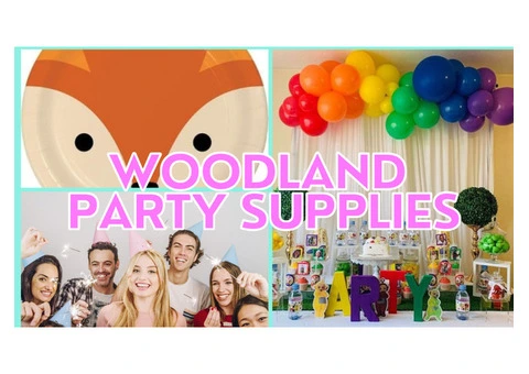 Woodland Party Supplies in Australia for Nature-Themed Celebrations