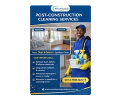 Post Construction Cleaning Services in Australia | West Cleaning Solutions