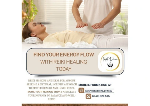 Find Your Energy Flow With Reiki Healing Today