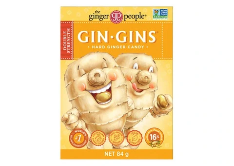 Extra Strong Gin Gins Ginger Candy – Supports Digestion & On-the-Go Relief