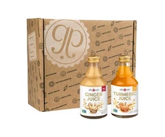 Ginger & Turmeric Juice Duo – Supports Digestion, Immunity & Daily Vitality