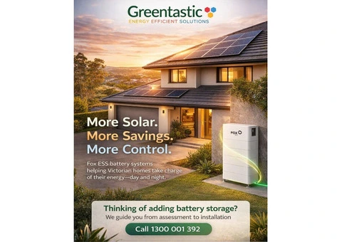 Solar Battery Installation in Victoria