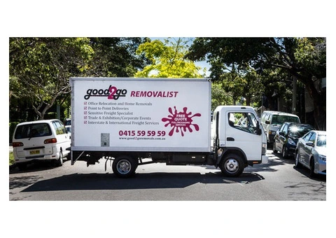 Good2Go Removals – Your Reliable Sydney CBD Office Moving Partner!
