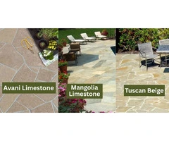 Limestone Crazy Paving in Australia (Warehouses in Sydney, Melbourne & Brisbane)