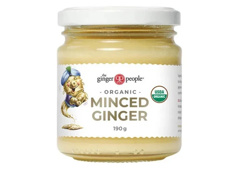 Organic Minced Ginger for Daily Use – Supports Digestion & Natural Flavour