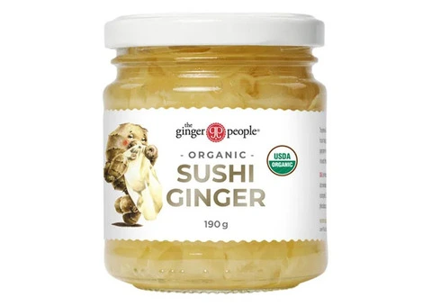 Organic Pickled Sushi Ginger – Supports Digestion & Balanced Dining