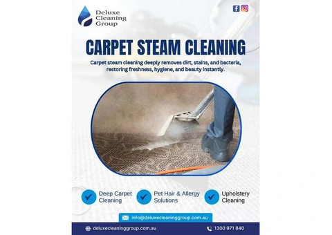 Advanced Carpet Steam Cleaning with Modern Cleaning Services