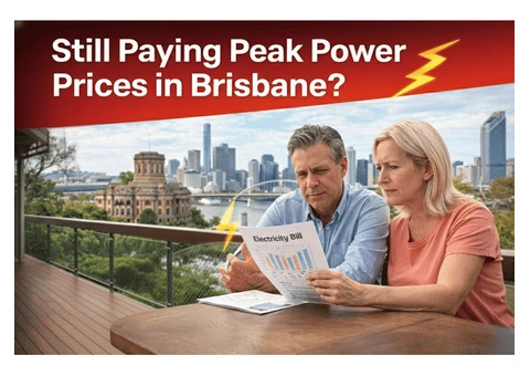 Still Paying Peak Power Prices in Brisbane?
