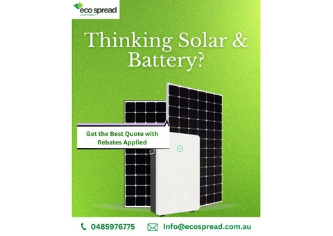 Thinking Solar & Battery? Get the Best Quote with Rebates Applied