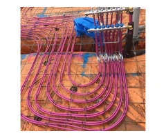 Solar underfloor heating