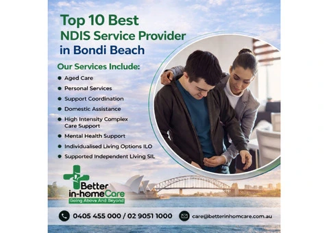Top 10 Best NDIS Service Provider in Bondi Beach, 02 9051 1000 | Betterinhomecare