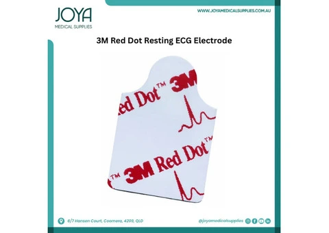 3M Red Dot Resting ECG Electrode - Joya Medical Supplies