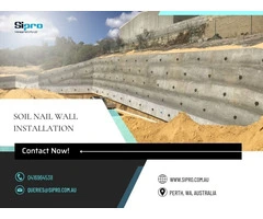 Expert Soil Nail Retaining Walls in Melville | Sipro Management