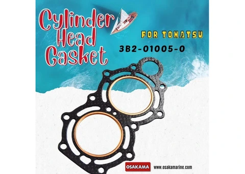 Tohatsu Cylinder Head Gasket 3B2-01005-0 – Outboard Engine Gasket Replacement 6–9.8 HP