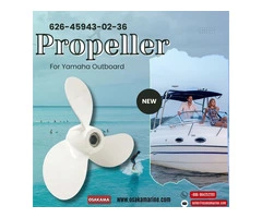 Yamaha Outboard Propeller 626-45943-02-36 – 3-Blade 9 1/4x10 3/4 RH for 9.9 & 15 HP