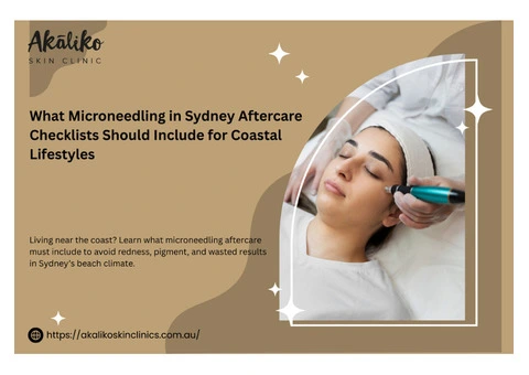 What Microneedling in Sydney Aftercare Checklists Should Include for Coastal Lifestyles