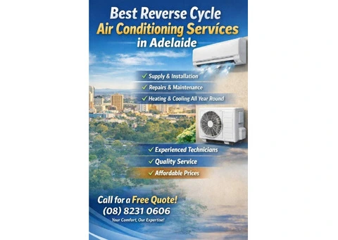 Best Reverse Cycle Air Conditioning Services in Adelaide