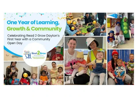 Celebrating a Year of Care, Learning & Growth at Read 2 Grow Dayton