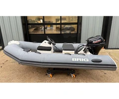 2023 BRIG FALCON 330 + Suzuki 20HP — Full Details