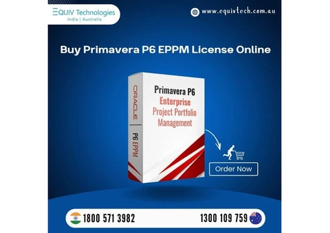 Buy Primavera P6 EPPM License Online