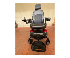 Merits Vision Sport Power Wheelchair Mid Wheel Drive, Easy Transport