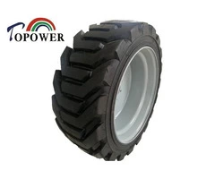 Forklift tyres and tyre press